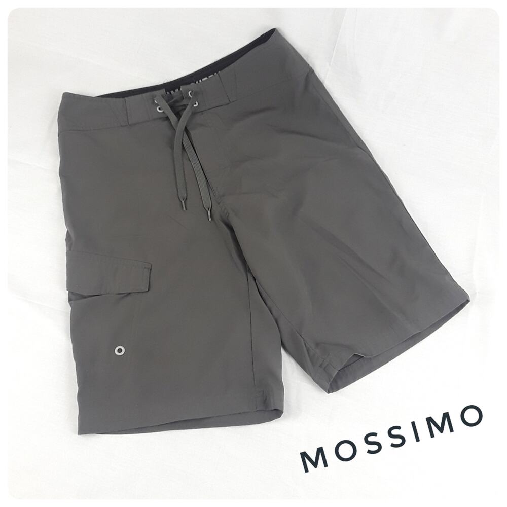 Men's Swim Trunks Board Shorts Grey Size 30 Beach Summertime Swimming Festivals